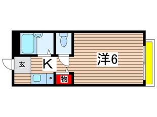 セジュールＭＡＫＯＴＯの物件間取画像